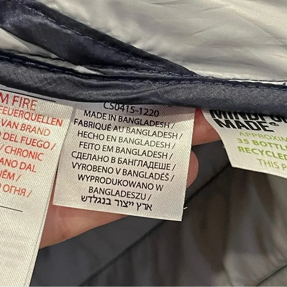 Craghoppers Expert Expolite Navy Blue Thermal Mens Jacket Size Large - Picture 6 of 11